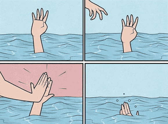 high-five-drown
