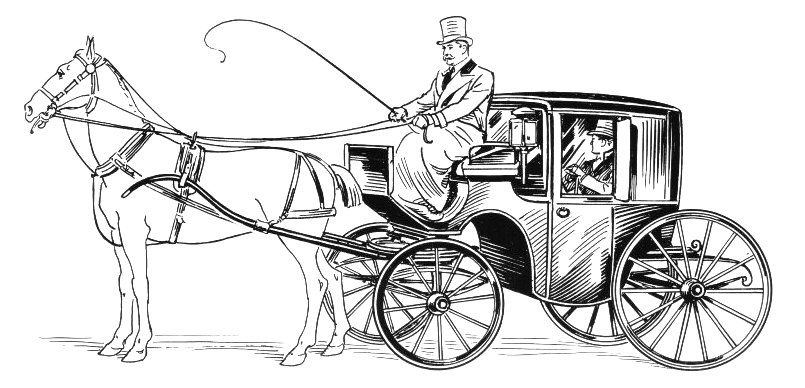 horse-drawing