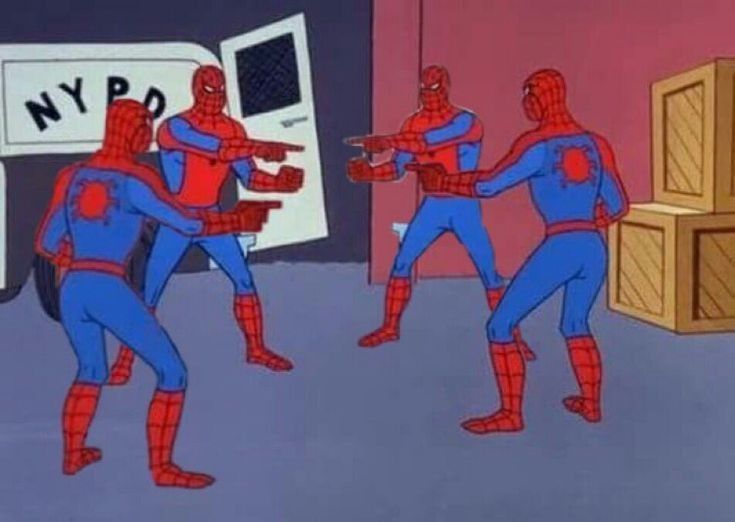 spiderman-pointing-at-spiderman
