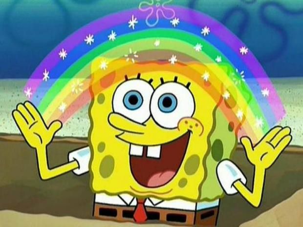spongebob-rainbow