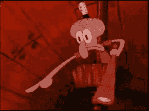 squidward-pointing