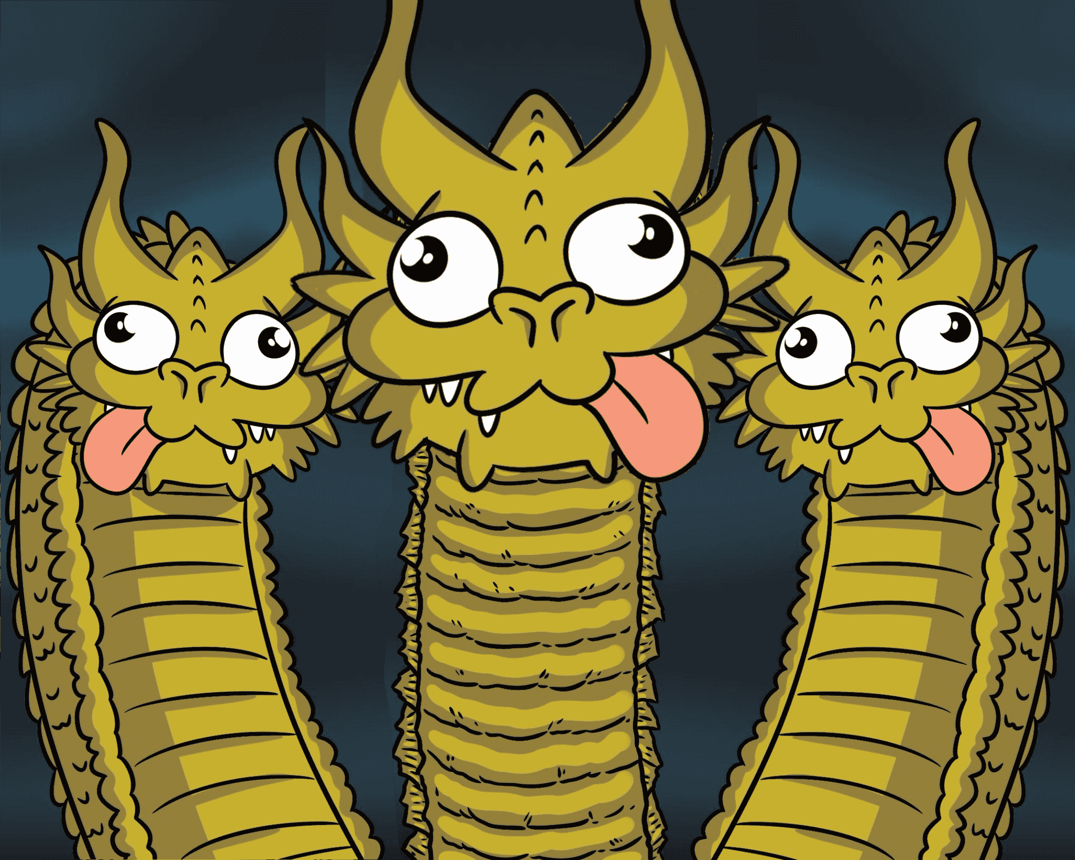 three-headed-dragon
